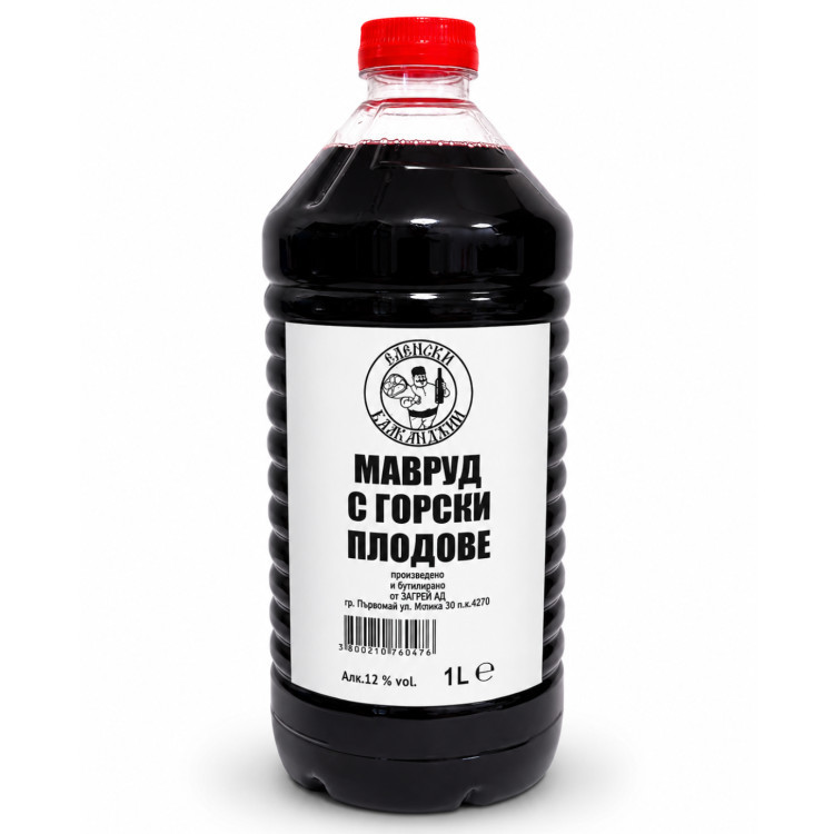 Вино Мавруд с горски плодове
